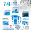圖片 【美國邦特爾】brondell H2O+濾水壺(藍)＋1入芯(1壺1芯)