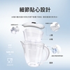 圖片 【brondell】美國邦特爾 純淨濾水壺(白)＋2入全效濾芯（1壺2芯)