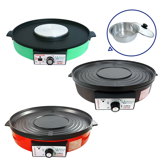 Lapolo藍普諾火烤兩用鍋sm 968顏色隨機 電電購