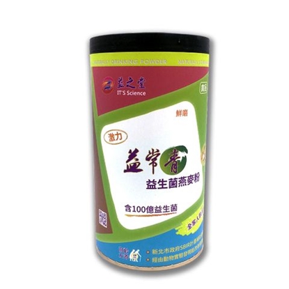 【益之堂】激力益常青益生菌燕麥粉 600g/罐