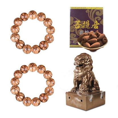 招好運【菩提居】珍稀龍鬚丹祥獅旺運組-美