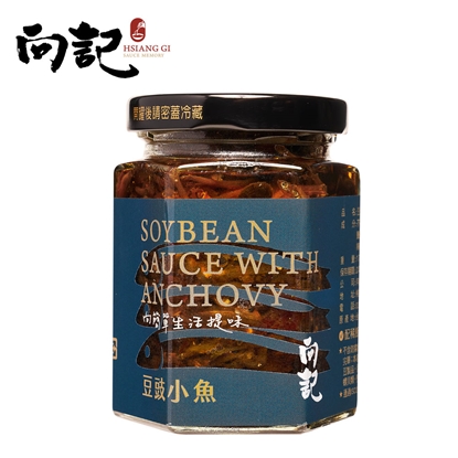 桃園金牌 【向記】 豆豉小魚-170g/罐 2入組