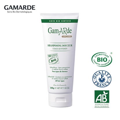 【GAMARDE 珂瑪德】基礎溫和潔淨洗髮精200ml