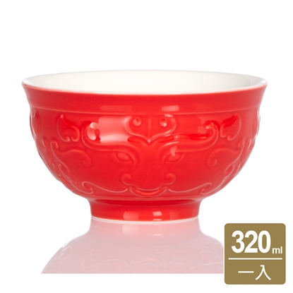 乾唐軒活瓷 | 牛勢飯碗一入 / 中國紅 320ml