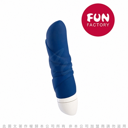 德國Fun Factory JAM 吉姆 火炮三兄弟之精靈騎士 G點震動防水靜音按摩棒 深藍