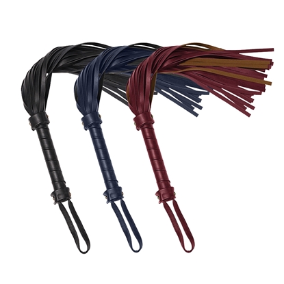 女王鞭 皮革散鞭 SM調教鞭 BDSM (三色任選)