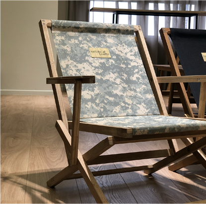 獨家設計，摺疊椅，露營，原木，手工，MIT