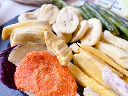 【自然原素】天然 五蔬果綜合脆片80g*6包