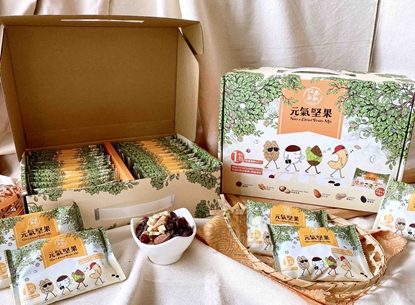 【禮盒】仁者無敵-100%無調味元氣堅果600g(25gx24包)* 2盒入-免運組(送禮自用兩相宜)