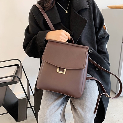 【L’eBeauty】極簡百搭時尚雙肩背包 KDB-2111(後背包/大容量/多way包)