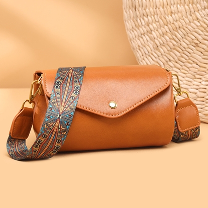 【L’eBeauty】文藝復古真皮斜背手機包 (真皮/卡包/牛皮/手機包/斜背包)-美