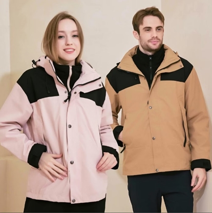 【L’eBeauty】石墨烯防風抗寒極鋒衣三穿外套男女款-美