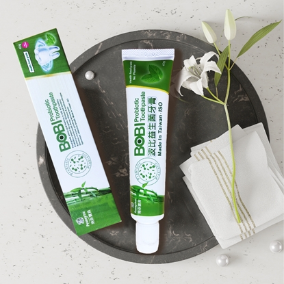 陪你寶貝-波比益生菌牙膏（適敏感牙齒）無毒素最安心 護齦除臭 電視天之驕女推薦