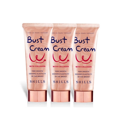 【SHILLS 舒兒絲】緊致彈力美胸霜3入組
