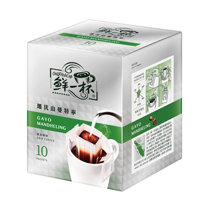 【鮮一杯】珈优山曼特寧濾掛咖啡(10g*10入)