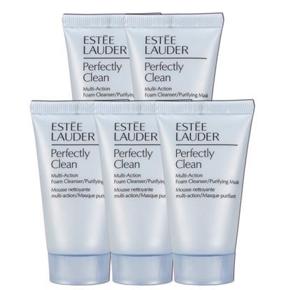 Estee Lauder 雅詩蘭黛細緻煥采雙效淨化潔面乳 30ml x5(公司貨)