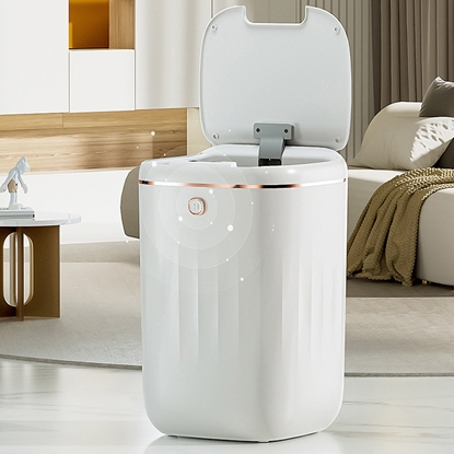 【E-Pin 逸品生活】智能美學自動感應式垃圾桶20L