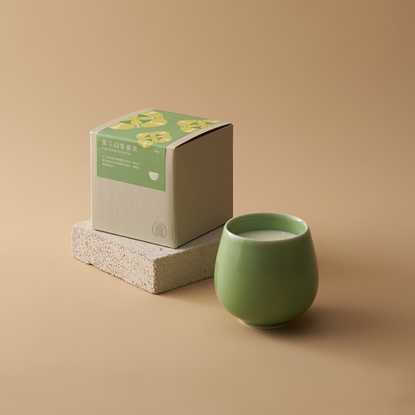 茶香蠟燭 - 萬花四季春蠟燭