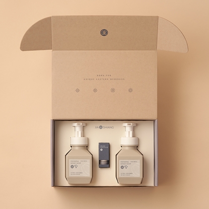 家香聰明洗洗手慕斯禮盒組-金萱烏龍麝香