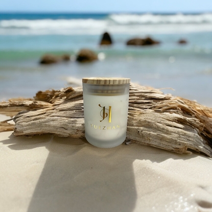 木蓋磨砂霧面燙金瓶