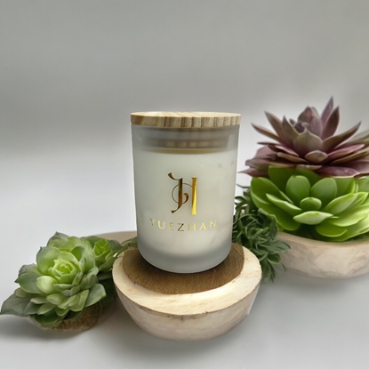 木蓋磨砂霧面燙金瓶