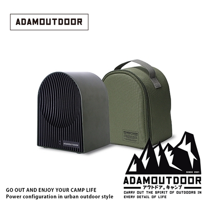 ADAMOUTDOOR｜戶外陶瓷電暖器 (附收納袋) (ADEH-PTC500) 露營暖器、小暖器、500W-美