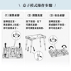 圖片 【ADAMOUTDOOR】二合一瞬移多功能變形桌(推車、桌子、裝備車、折疊推車)