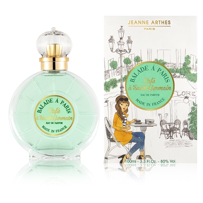 【JEANNE ARTHES】 JA 聖日耳曼咖啡館女性淡香精 100ML (原廠公司貨)