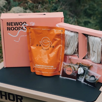 【好食圓滿】極品雙寶紅燒半肉半肚雙人組禮盒(1080g )-美