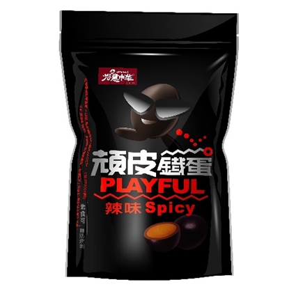 百味人生x得意中華 頑皮鐵蛋 1粒裝7入 原味/辣味-美