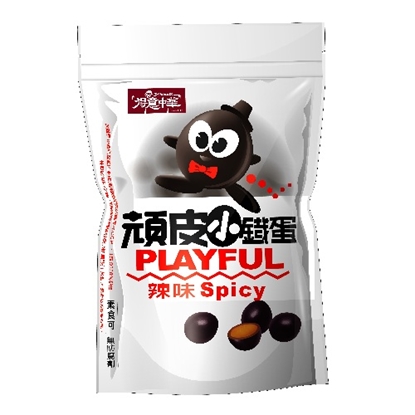 百味人生x得意中華 頑皮小鐵蛋 3粒裝8入 原味/辣味-美