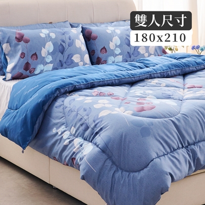 ELVIS 愛菲斯 ┃PUROTEX益生菌(防過敏)石墨烯雙人羊毛被 葉語柔情