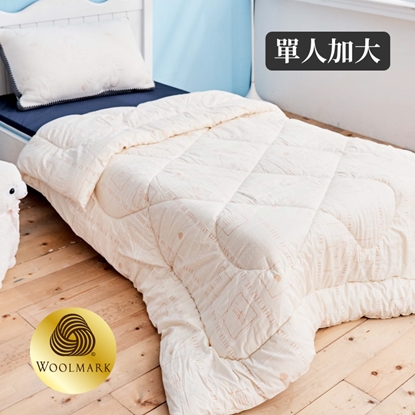 ELVIS 愛菲斯 ┃溫感蓄熱純羊毛冬被 單人加大